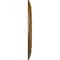 Ekena Millwork Dublin Medallion (Canopies up to 5 1/8"), 17 7/8"OD x 3 5/8"ID x 1 1/4"P, Smokey Topaz Crackle CM17DUSTC - alternate 4